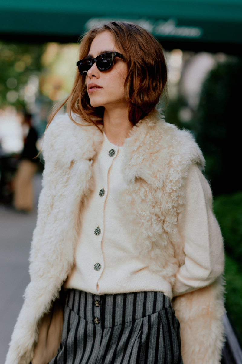 GILET COPITO PELAU ECRU