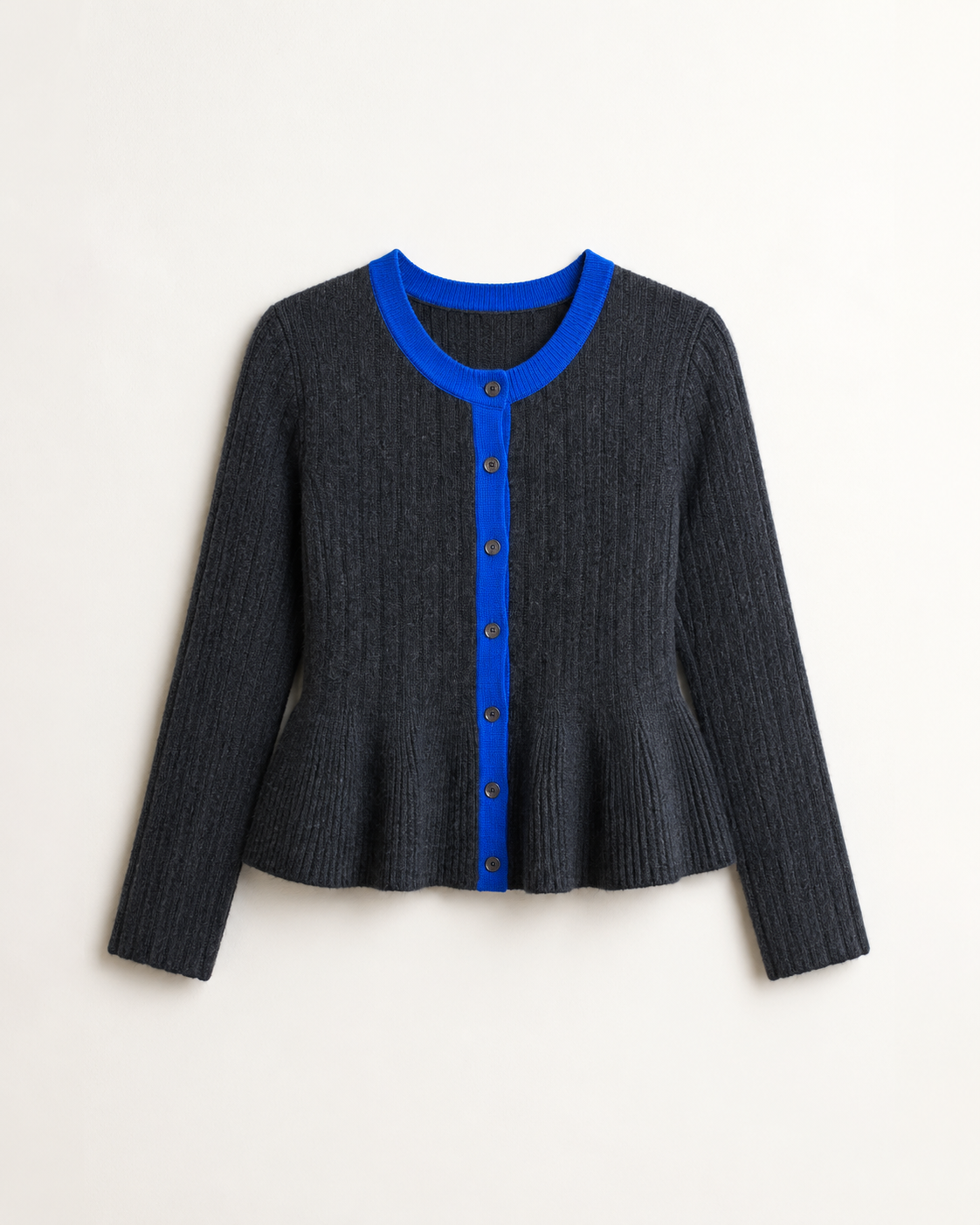 CHAQUETA LEILA PUNTO GRIS