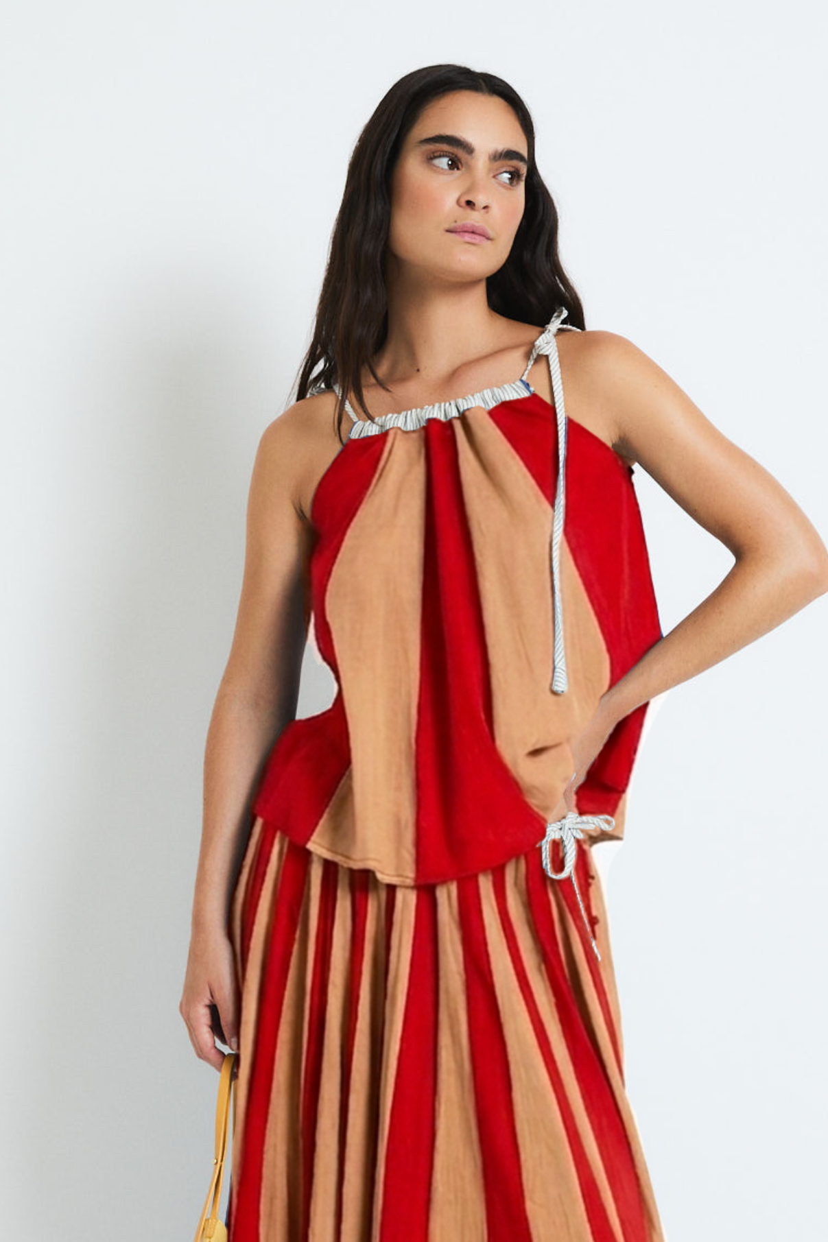 TOP CIRCO VOILE CAMEL