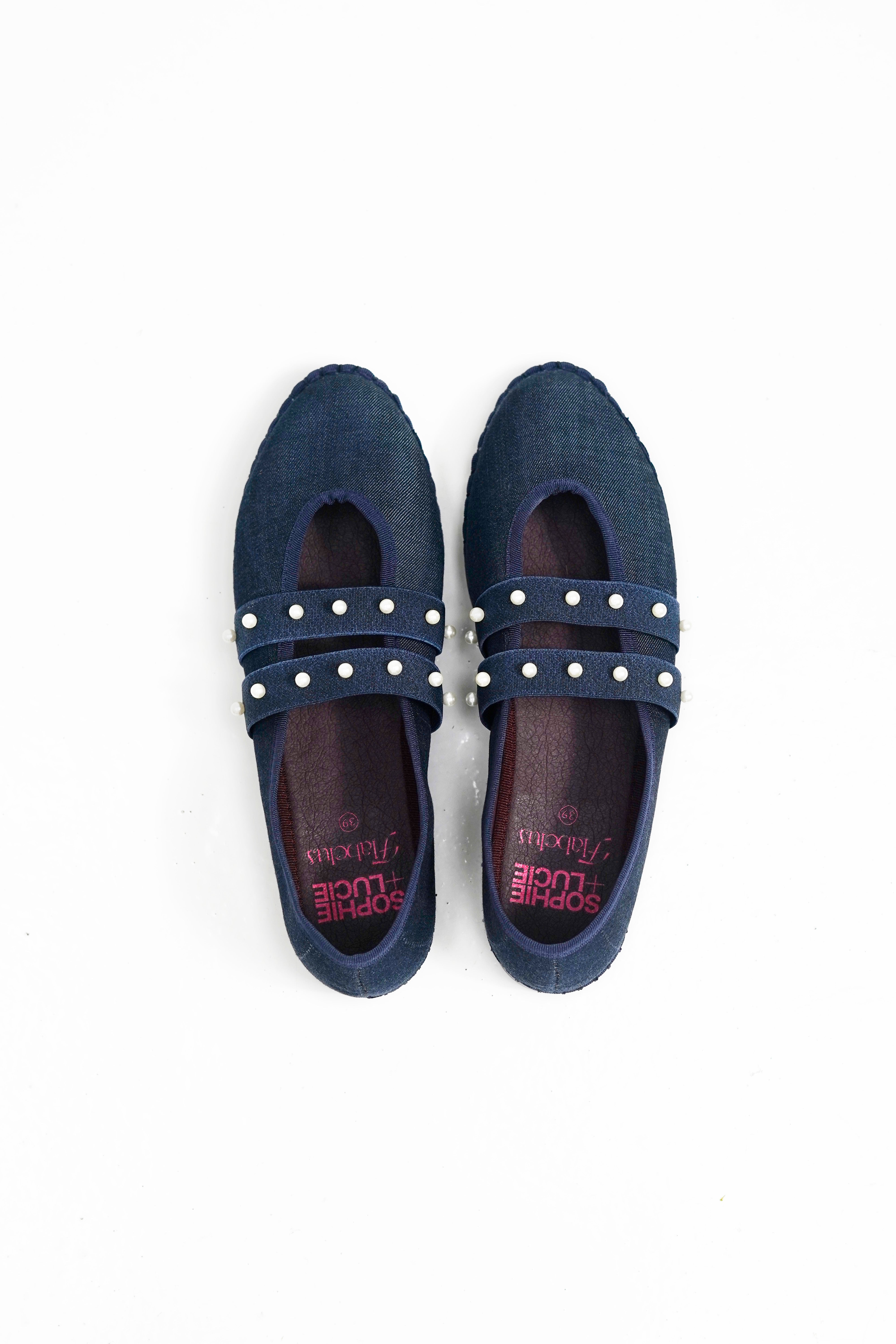 BAILARINA FLABELUS DENIM