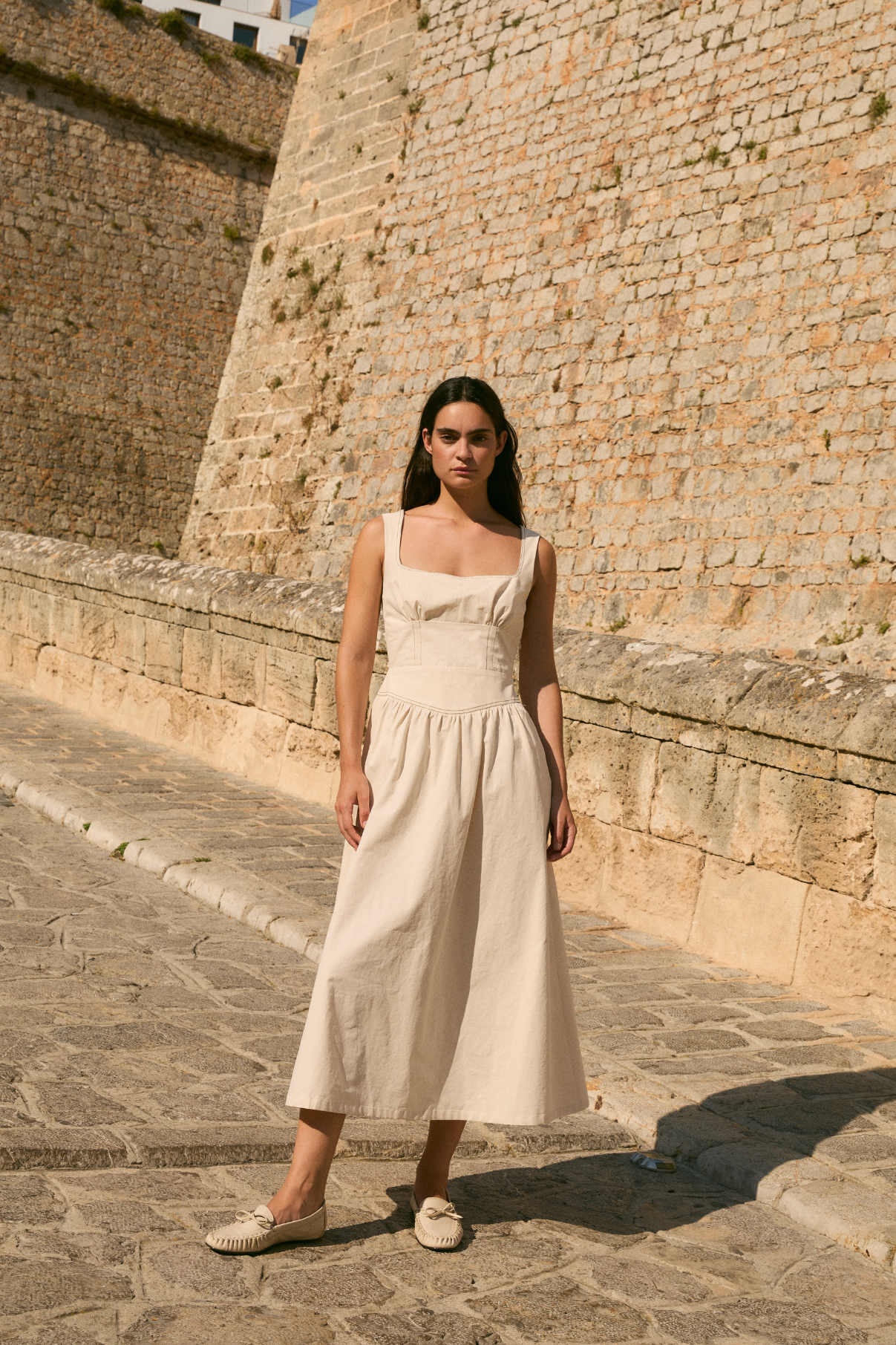 VESTIDO KENDAL SAFARI CRUDO