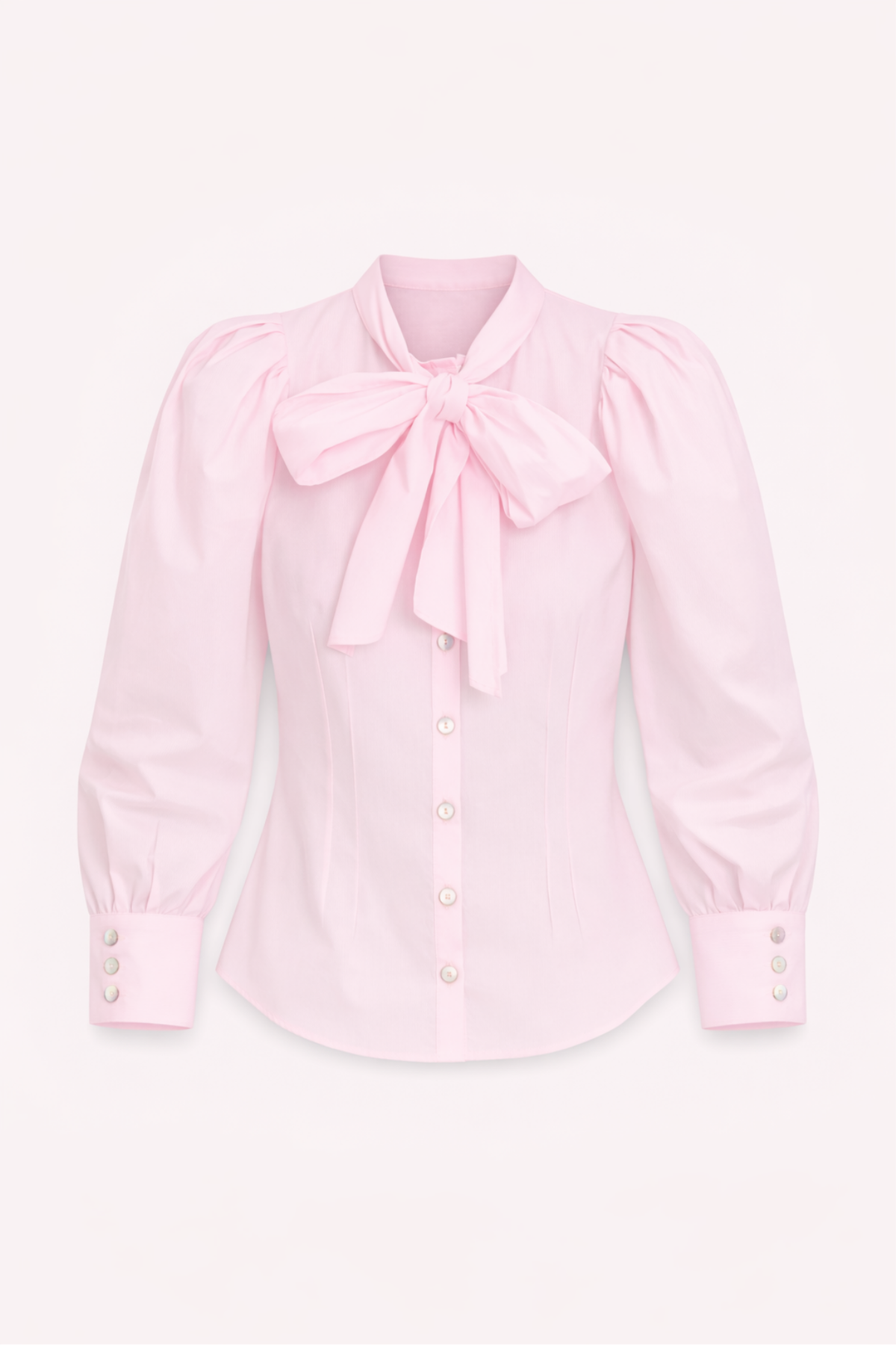PAJARITA PINK POPLIN BLOUSE