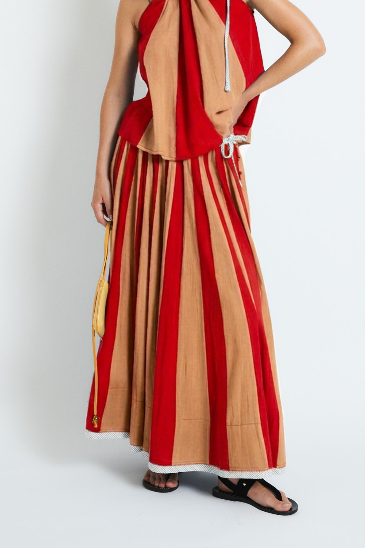 TOP CIRCO VOILE CAMEL