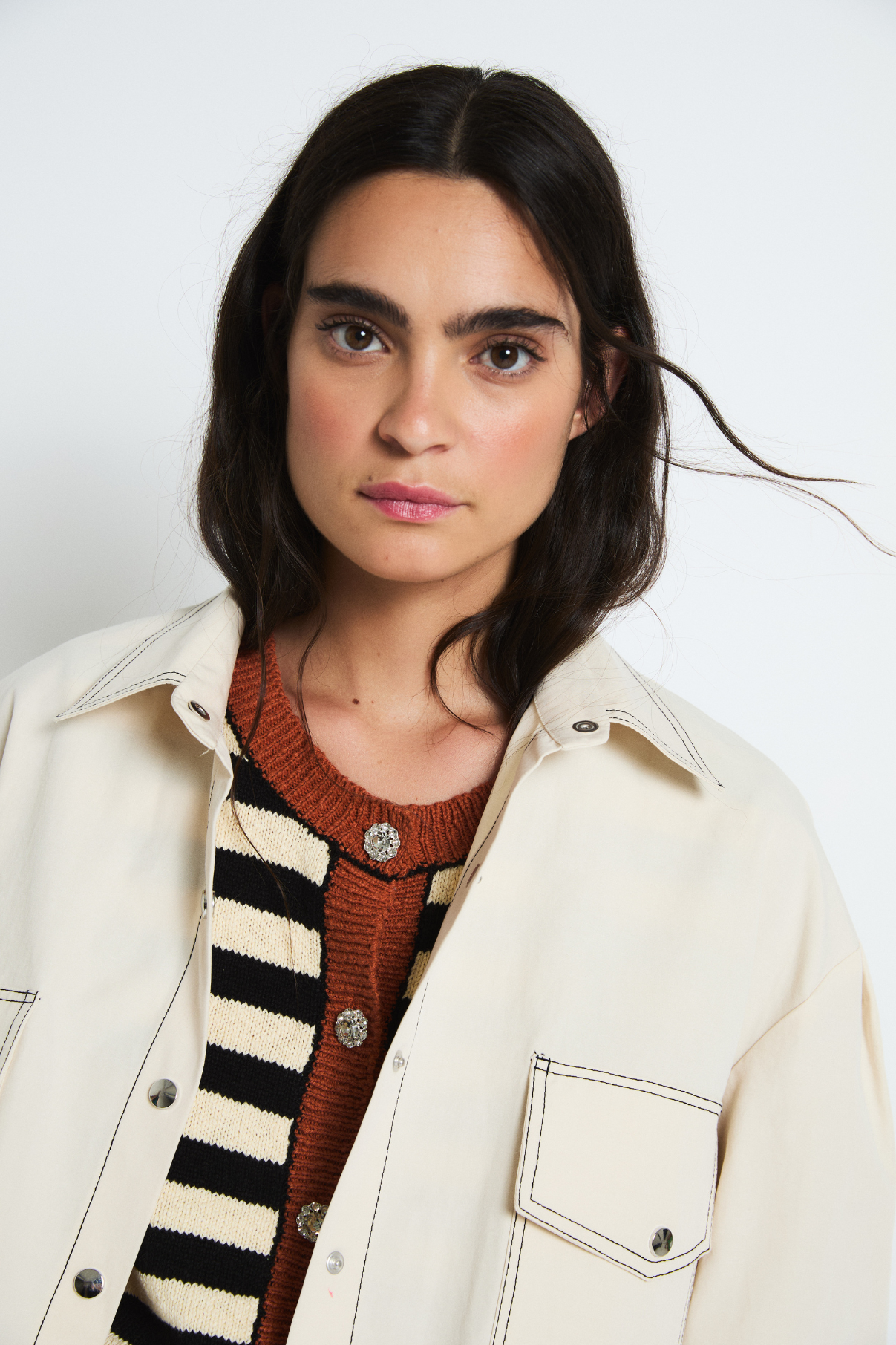 CHAQUETA PAULA SAFARI CRUDO