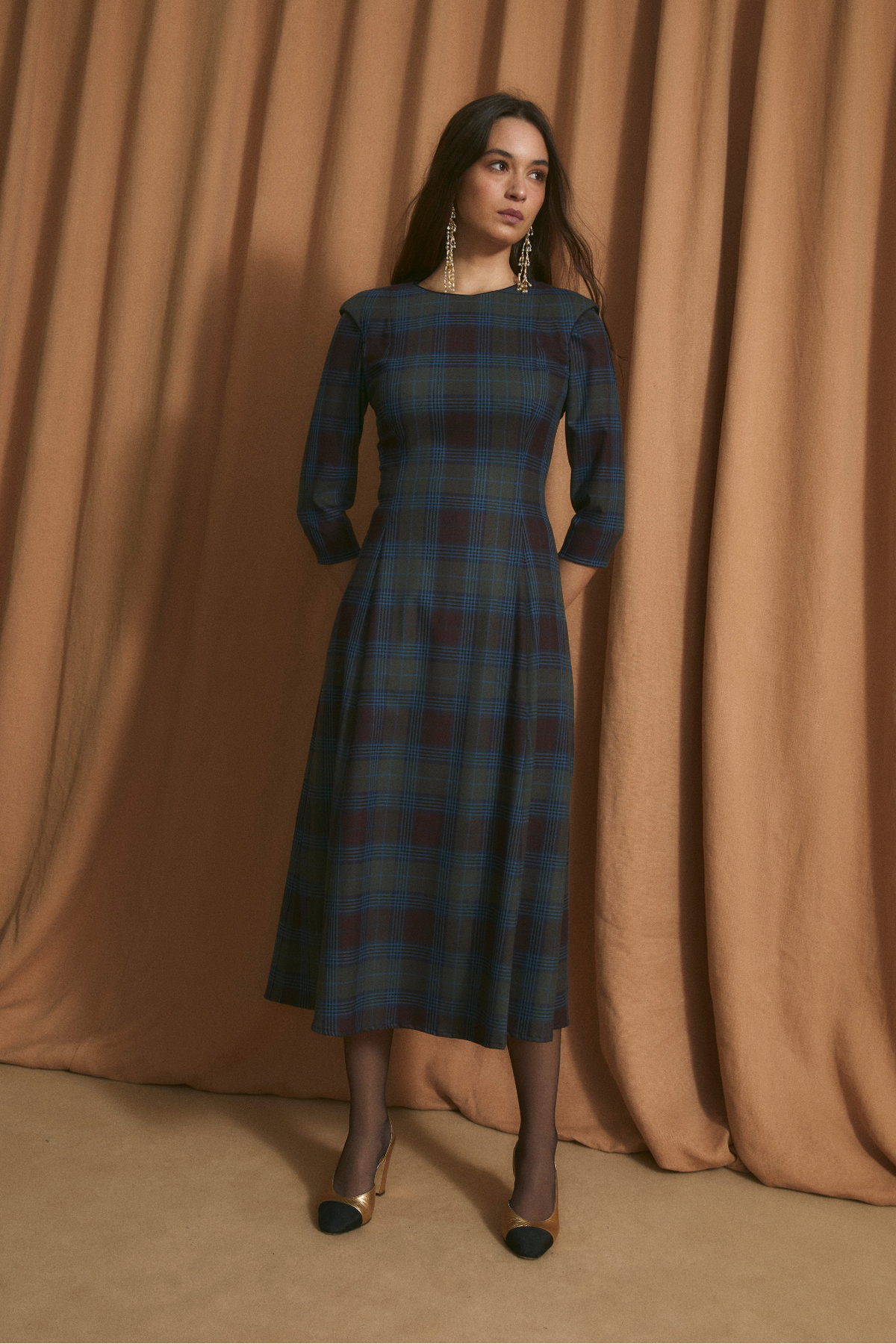 VESTIDO AMANDA SUSEX AZUL