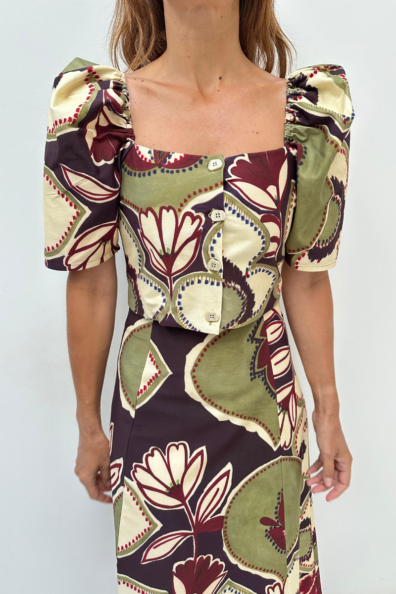 TOTAL LOOK CONTRASTE JADE THREAD