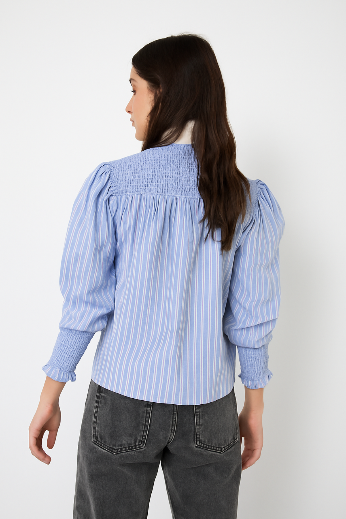 BLUSA NIDO DIPLOMATICA AZUL