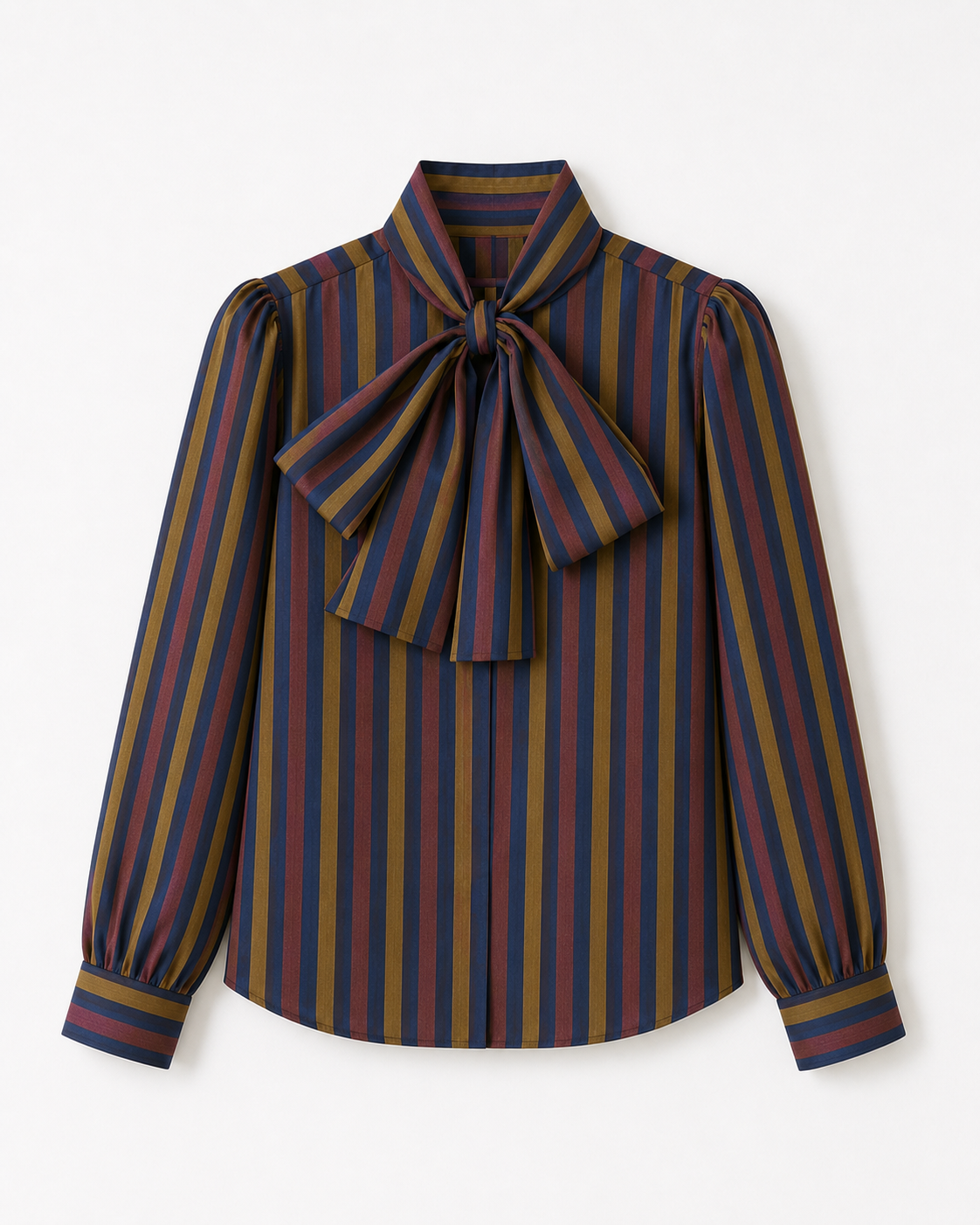 BLUSA LAZO TRIO BURGUNDY