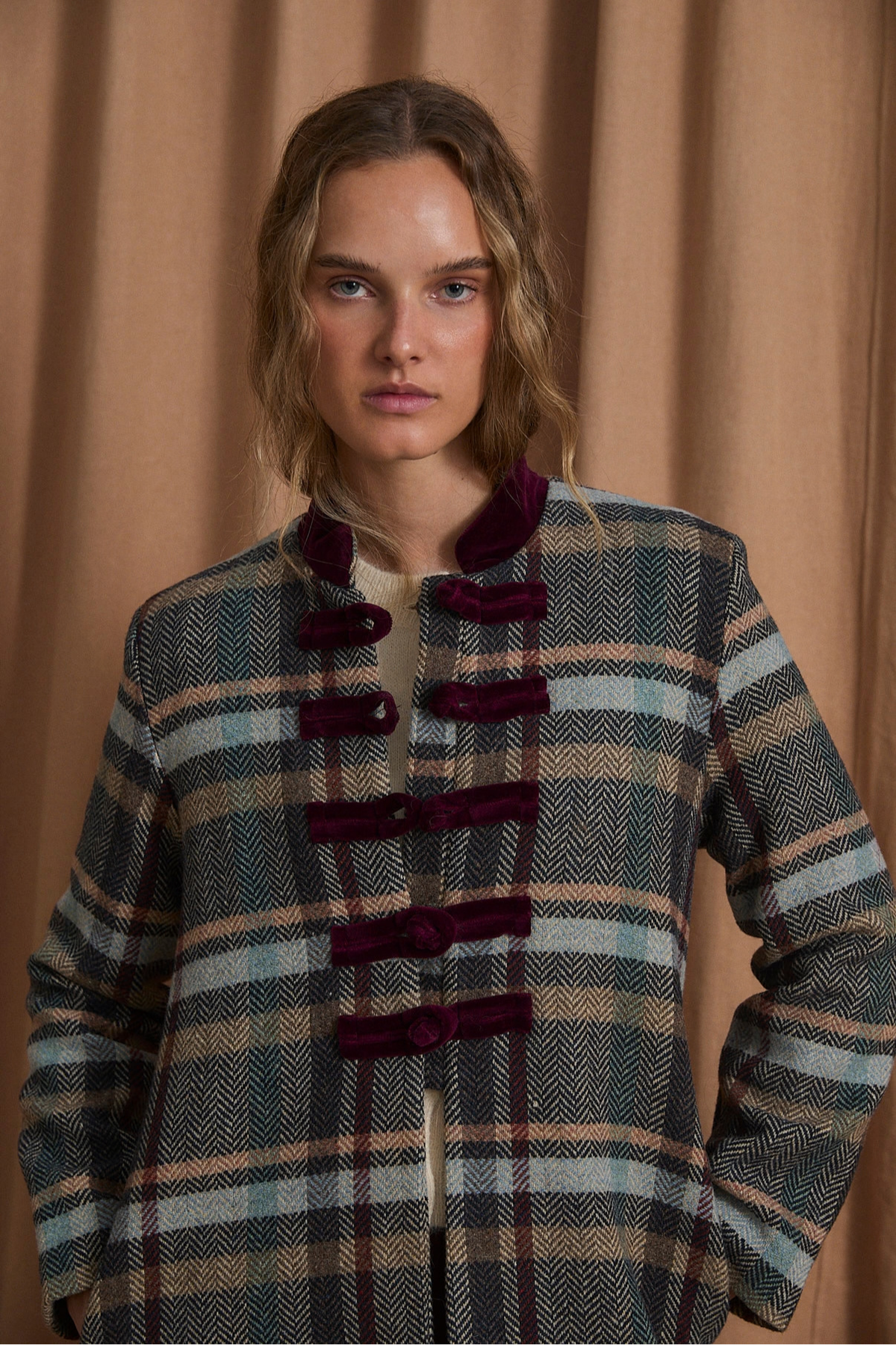 ABRIGO CHINISKI COTSWOLDS AZUL