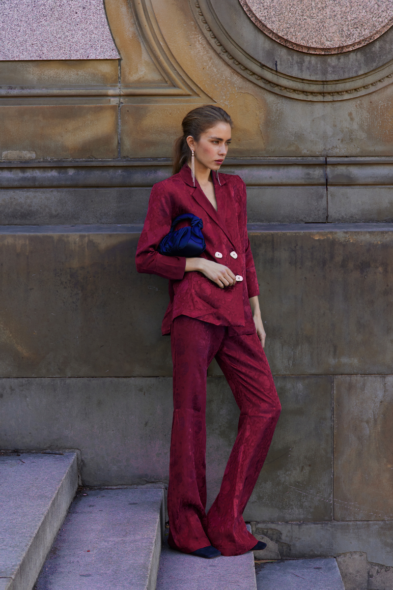 TOTAL LOOK ICON RETRO FRAMBUESA