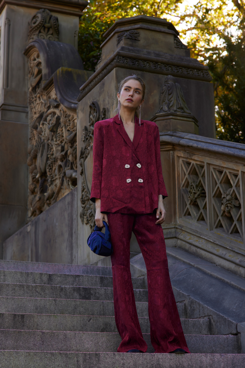 TOTAL LOOK ICON RETRO FRAMBUESA