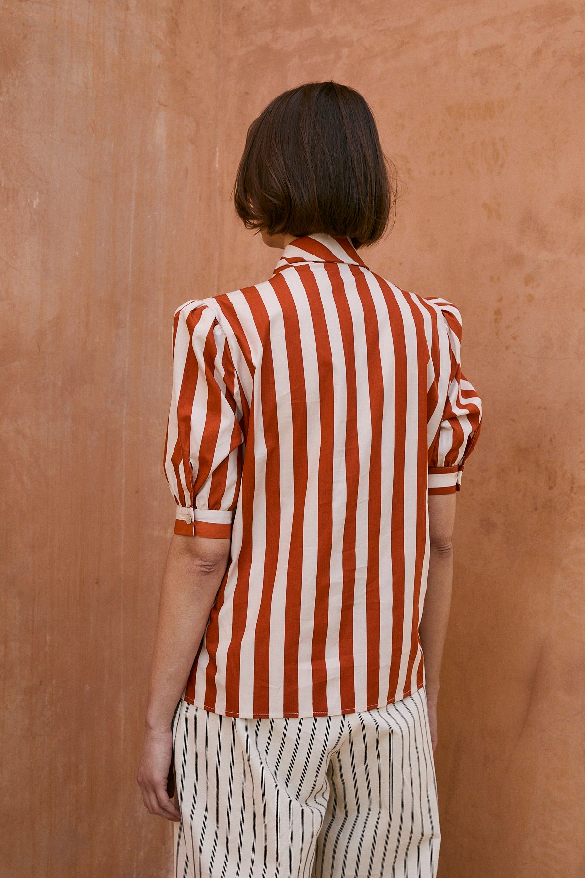 BLUSA LULU RAYAS TEJA