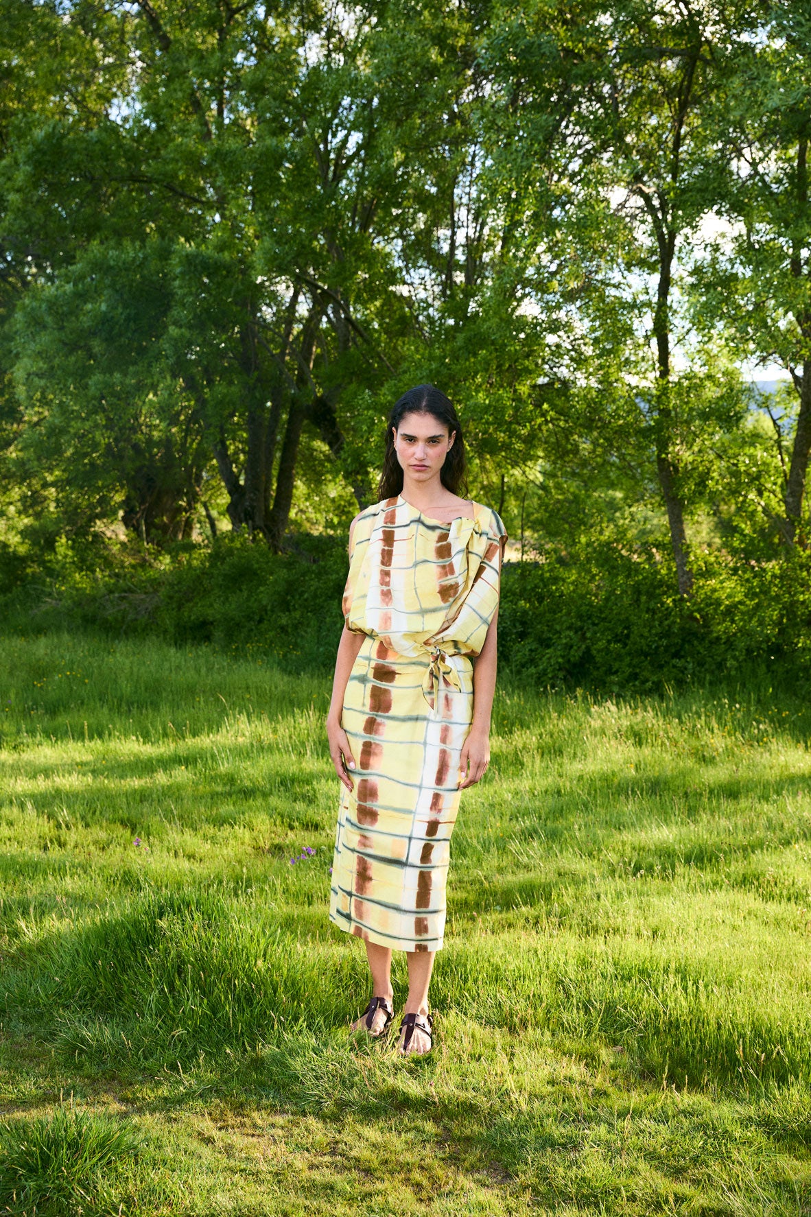 VESTIDO ITALIANO BATIK AMARILLO