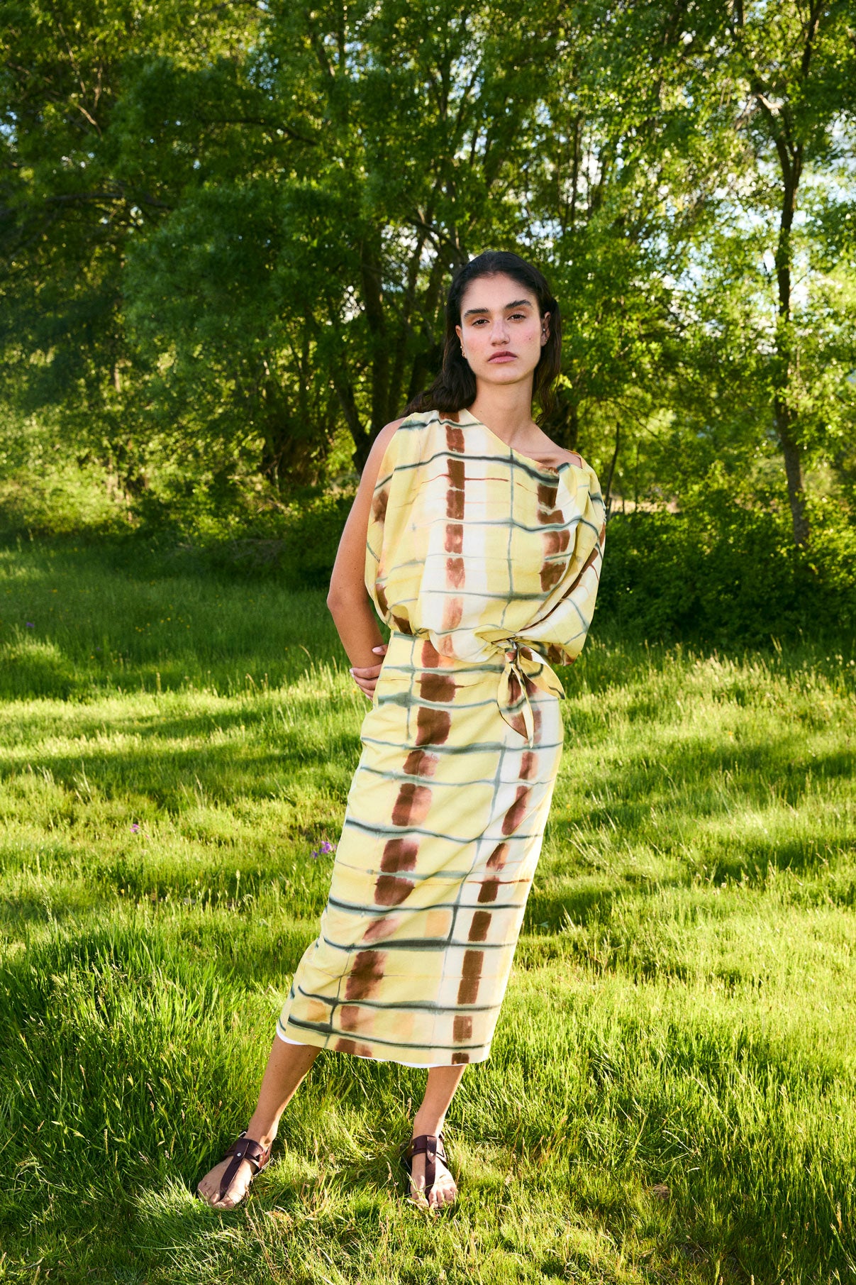 VESTIDO ITALIANO BATIK AMARILLO