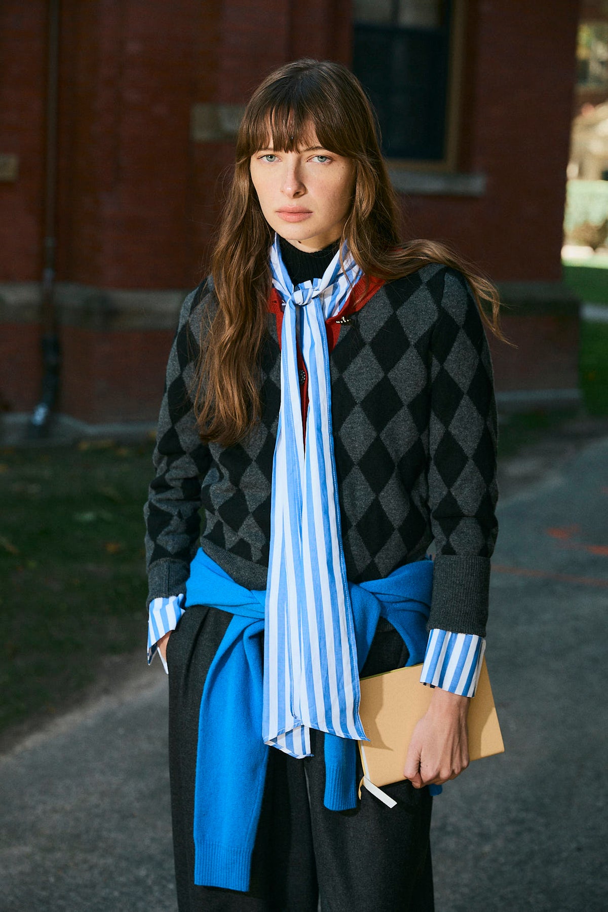 CHAQUETA ARLEQUIN PUNTO GRIS