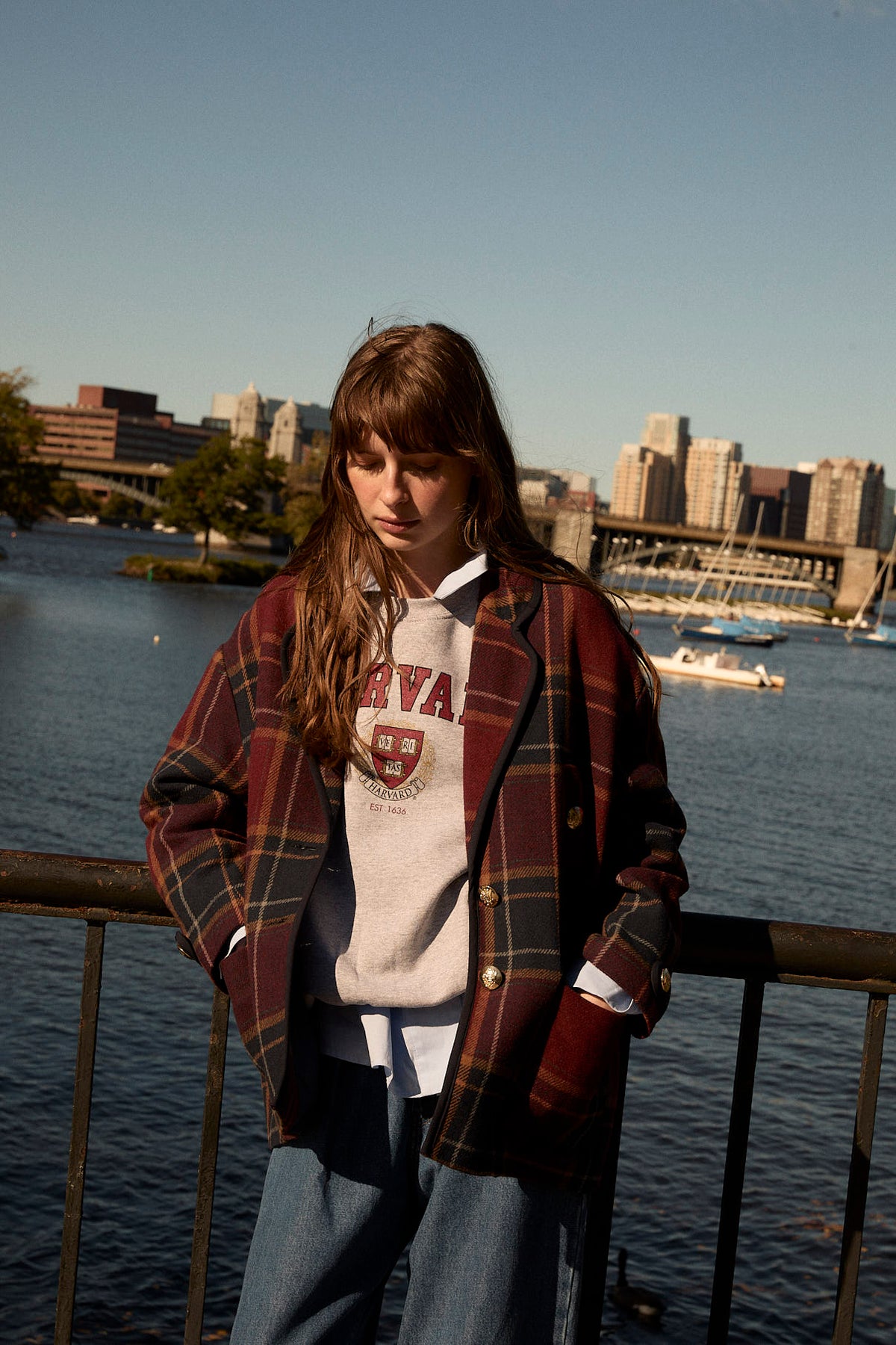 CHAQUETON BOLA MARGARET BURGUNDY