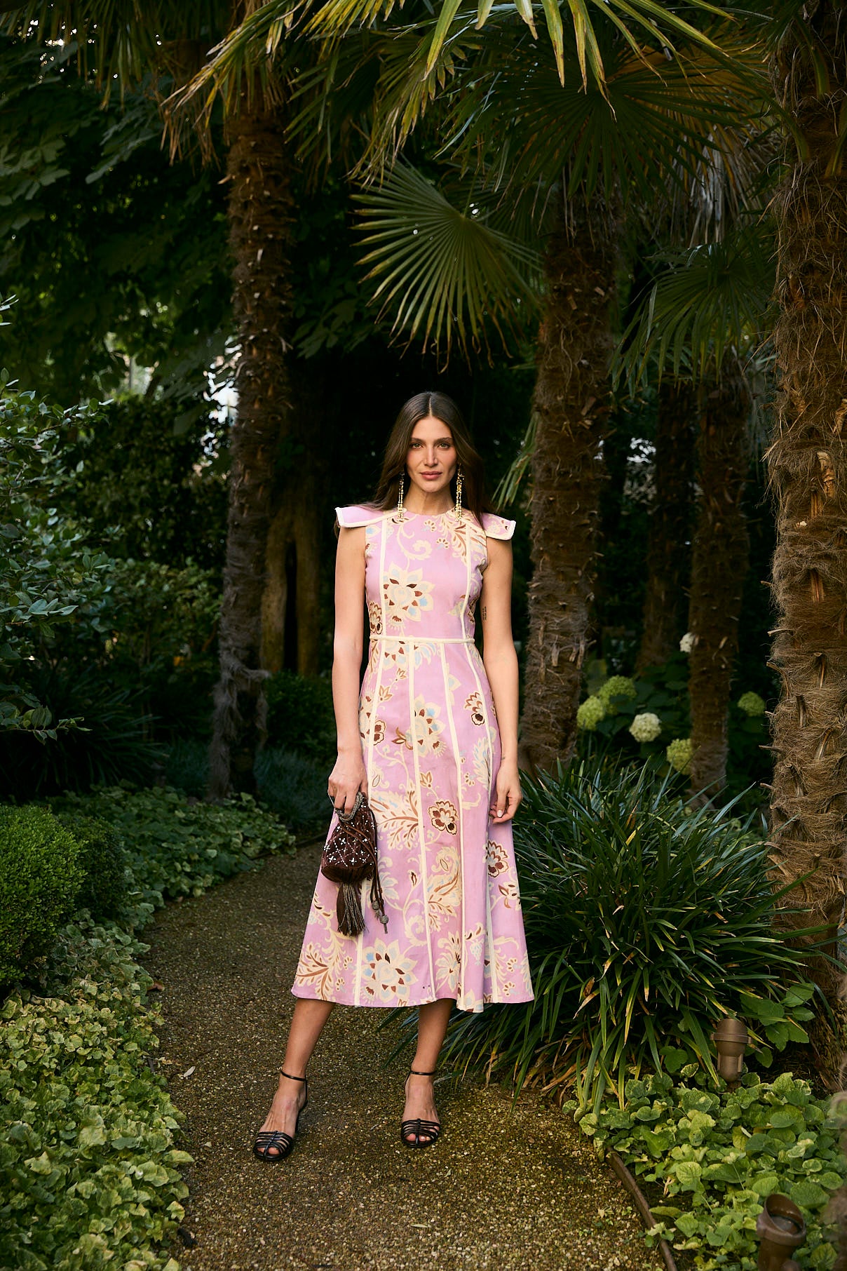 CHRISTIAN VENECIA PEONIA DRESS
