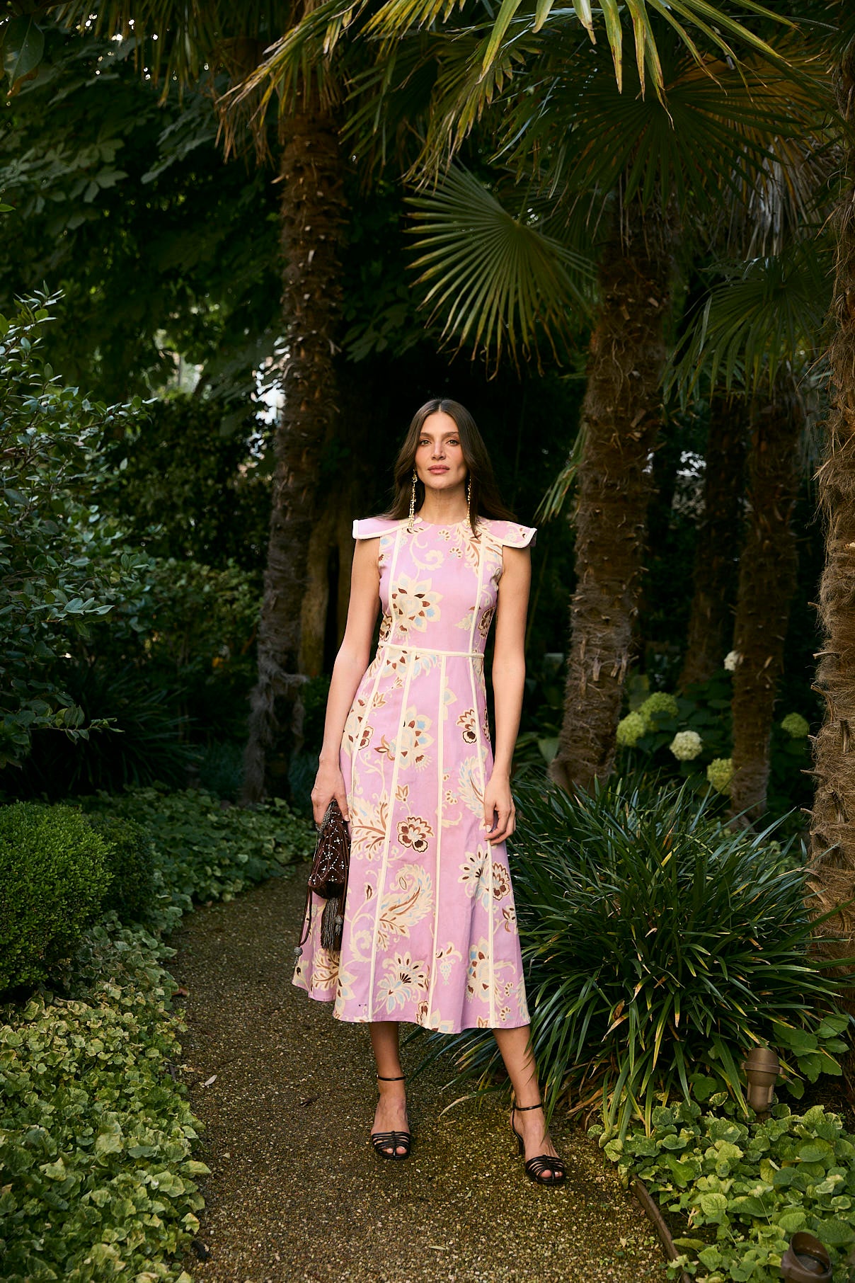 CHRISTIAN VENECIA PEONIA DRESS
