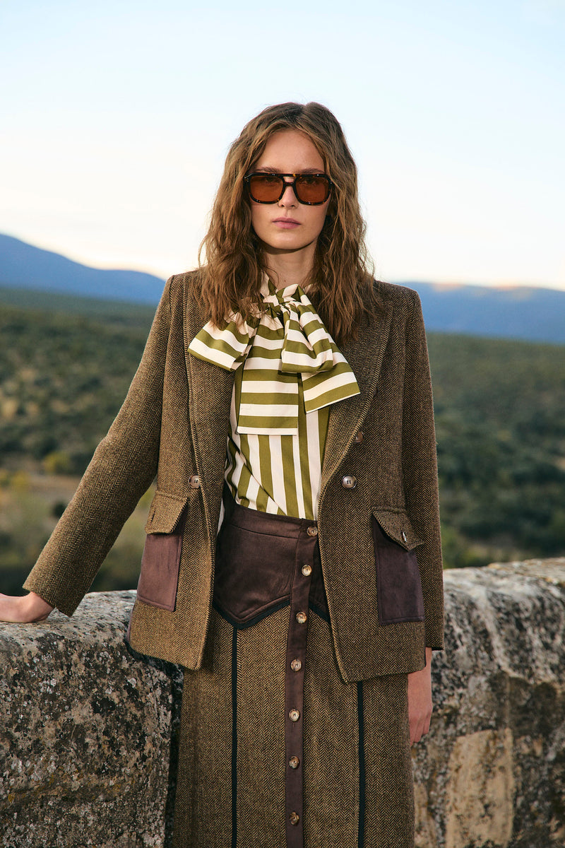 BLAZER TRUJILLO ESPIGA KHAKI