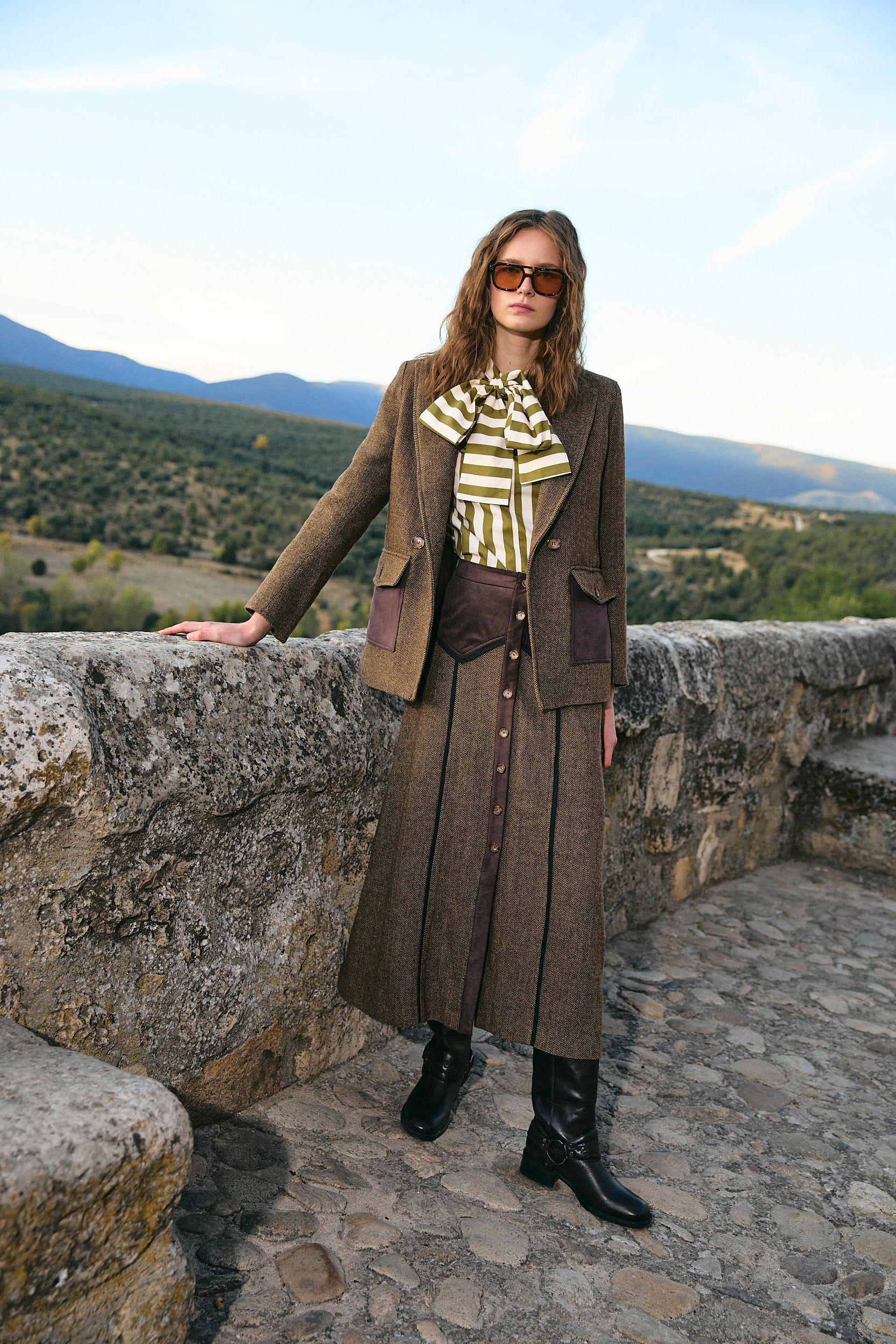 BLAZER TRUJILLO ESPIGA KAKI