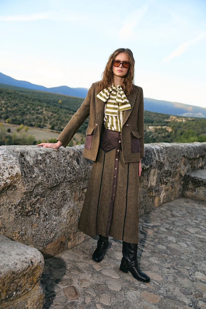 BLAZER TRUJILLO ESPIGA KHAKI