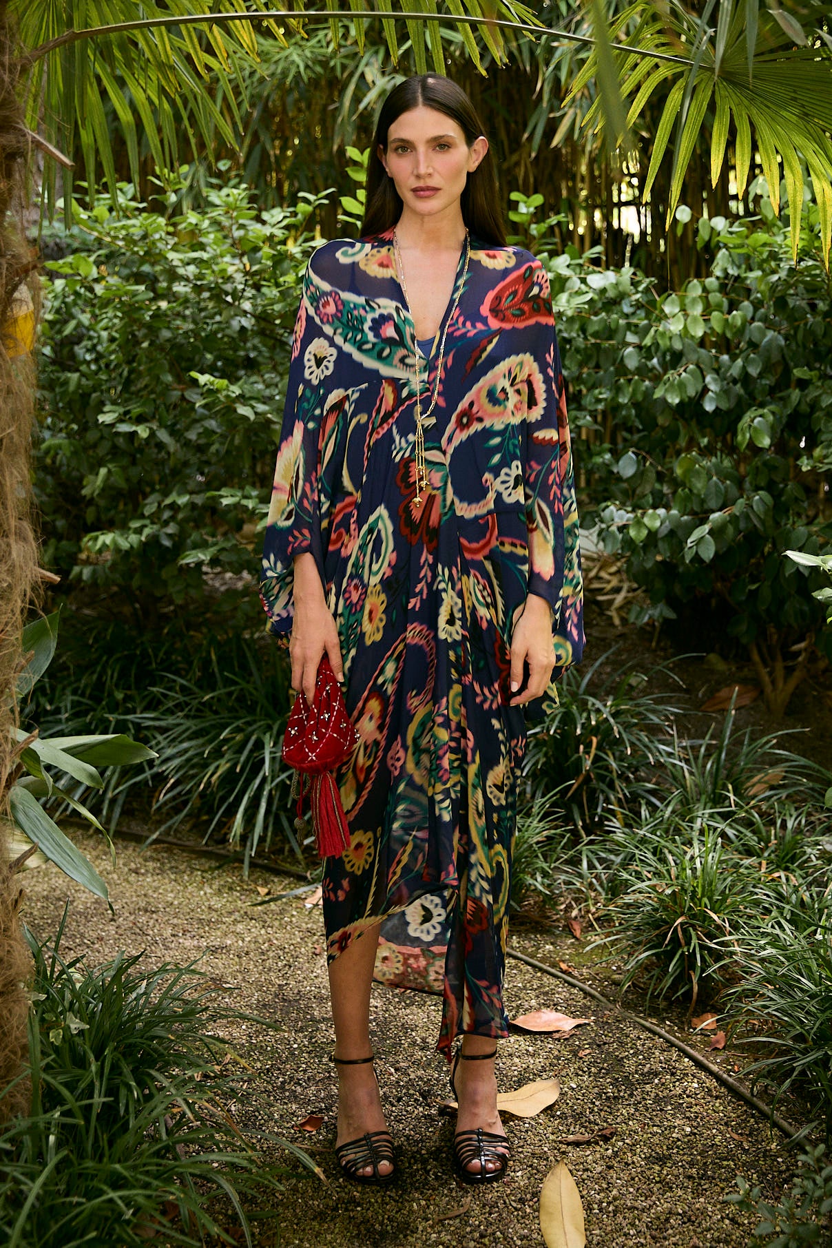 VESTIDO VERO ACUARELA MARINO