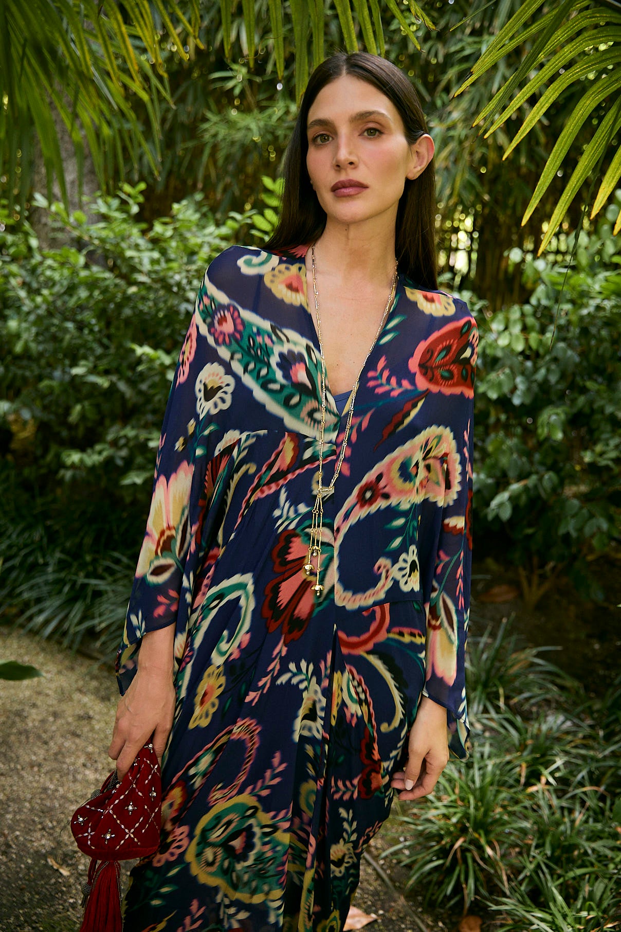 VERO ACUARELA NAVY DRESS