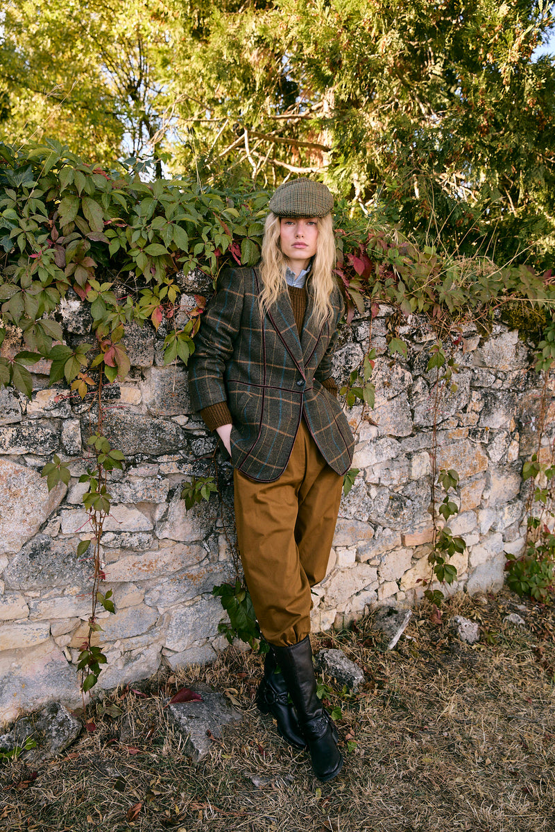 DANDY TRUJILLO KHAKI BLAZER