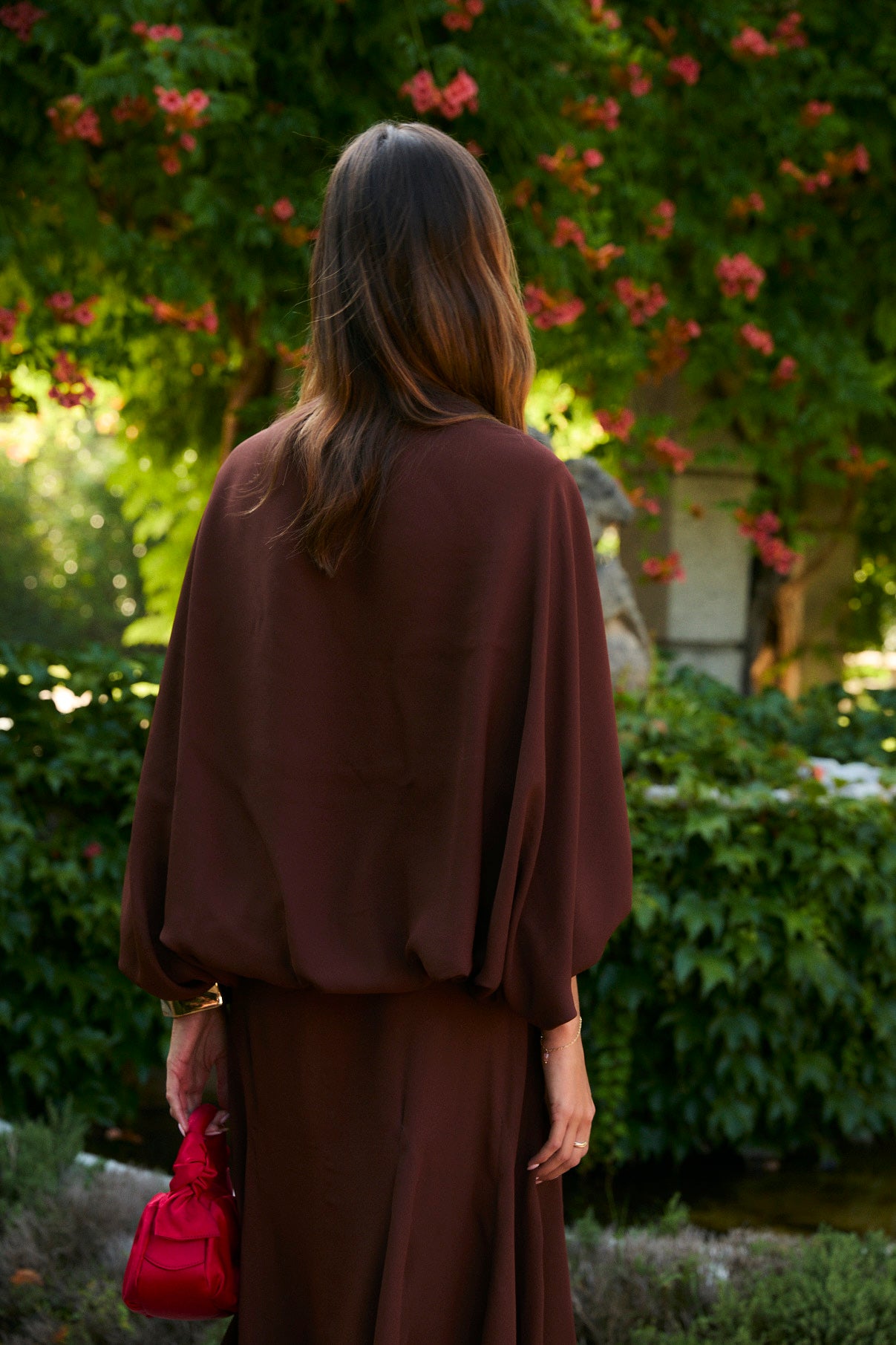 MANGUITOS CREPE MARRÓN