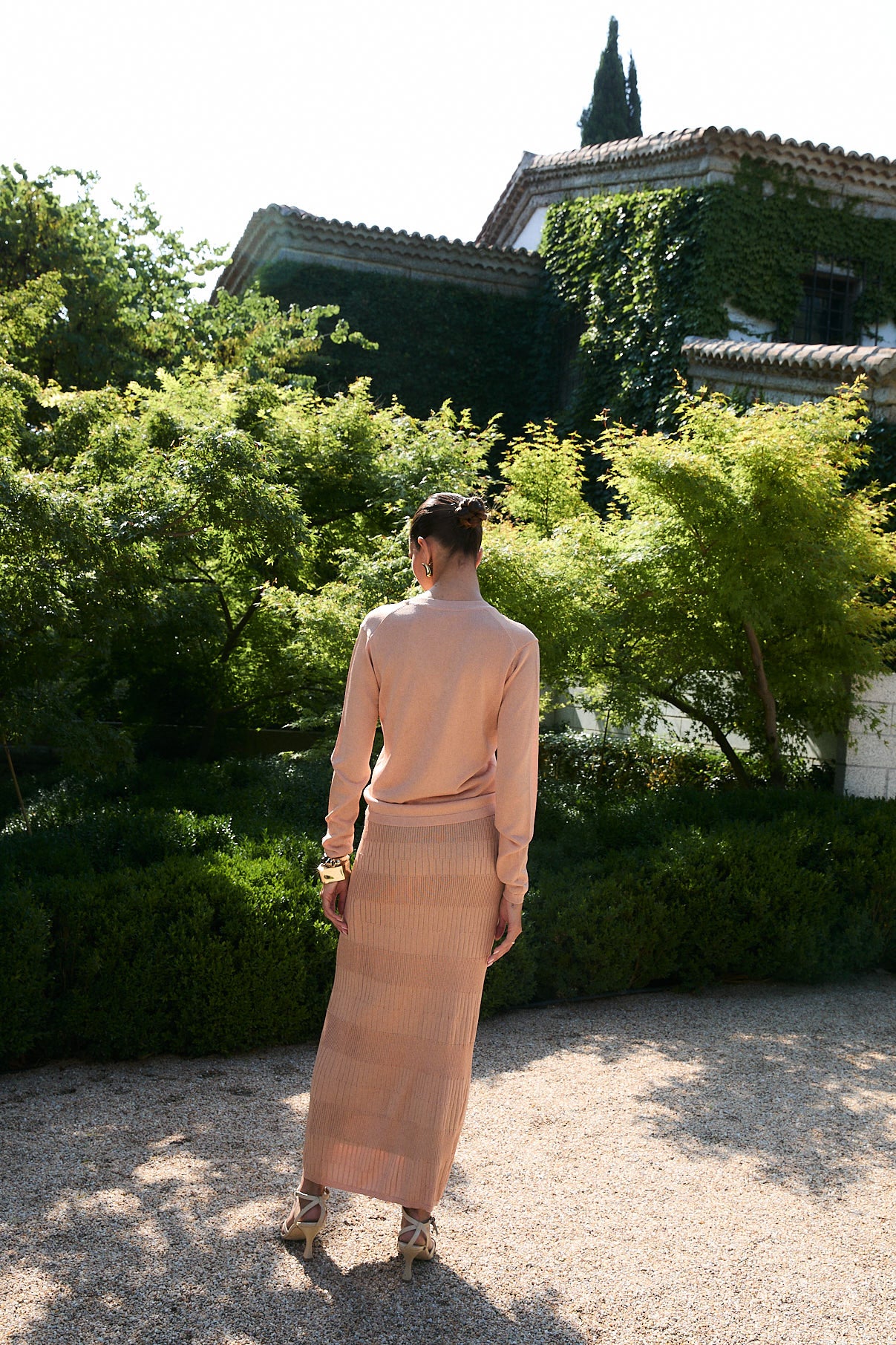 TOTAL LOOK CONTRASTE JADE THREAD