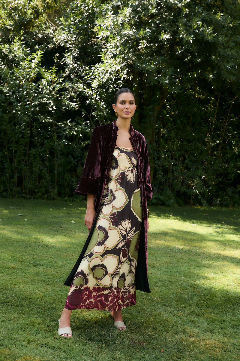 MANTEAU JAPON VELVET VIN