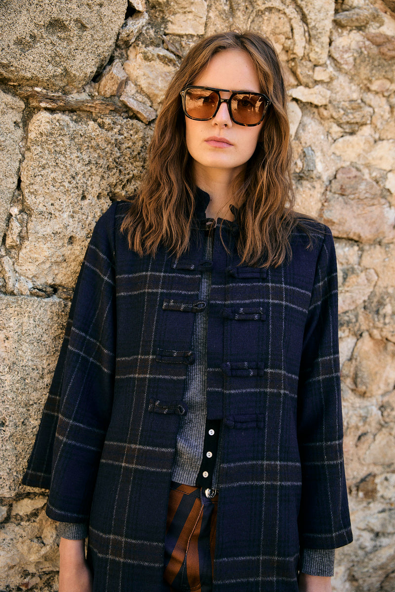 CHINISKI HARRIS BLUE COAT