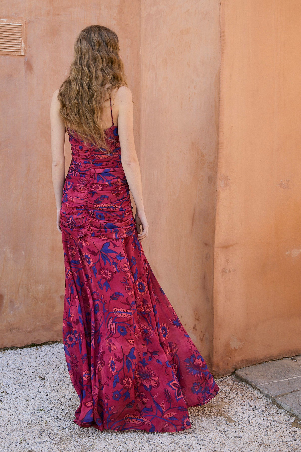 VESTIDO JANE INDIANA MAGENTA