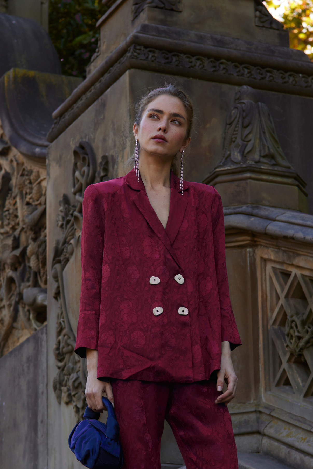 CHAQUETA ICON RETRO FRAMBUESA