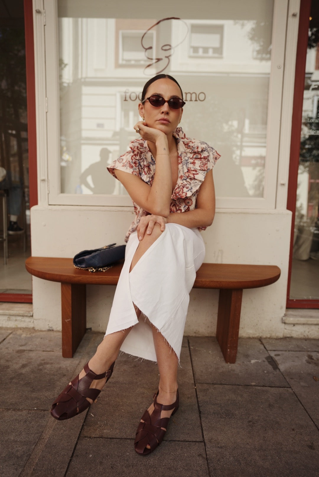 SANDALIA NAPOLES PIEL MARRÓN