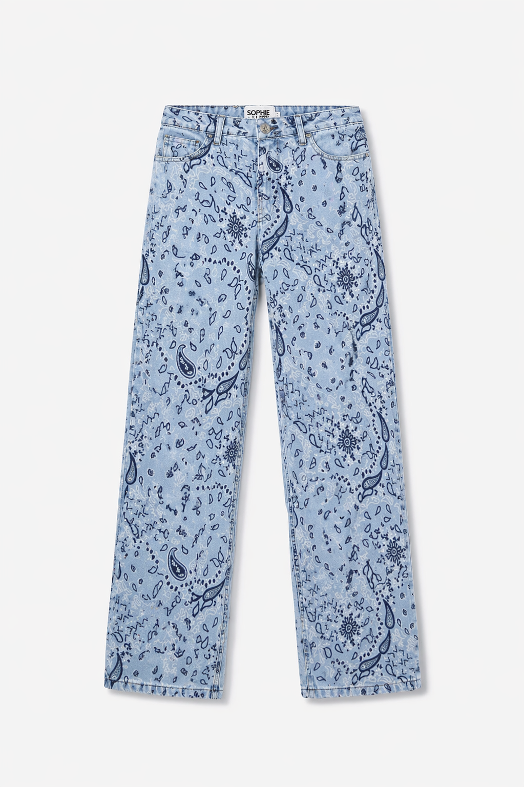 JEANS MONKEY BANDANA ICE BLUE