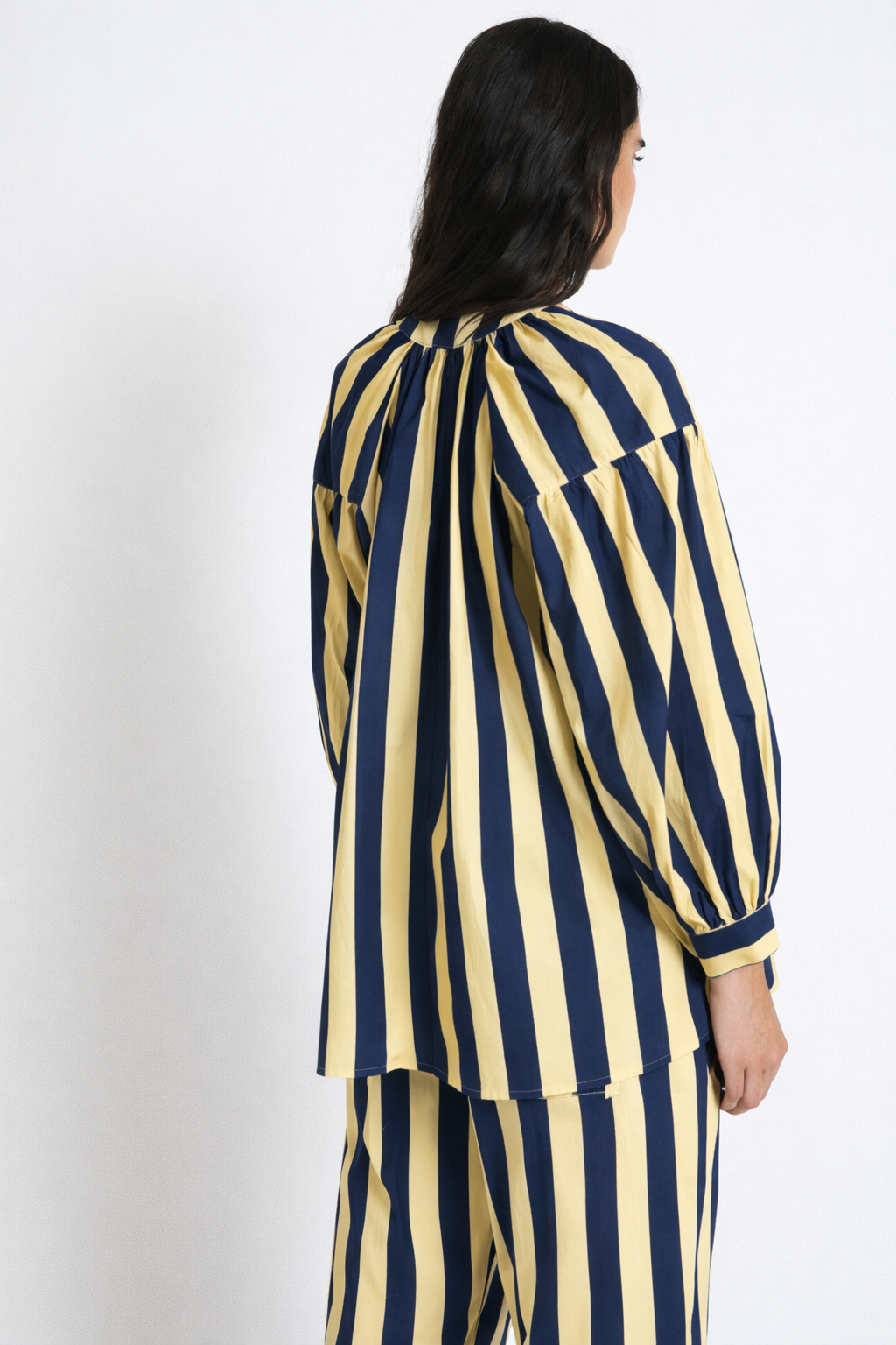 BLUSA VENICE BARRAS AZUL