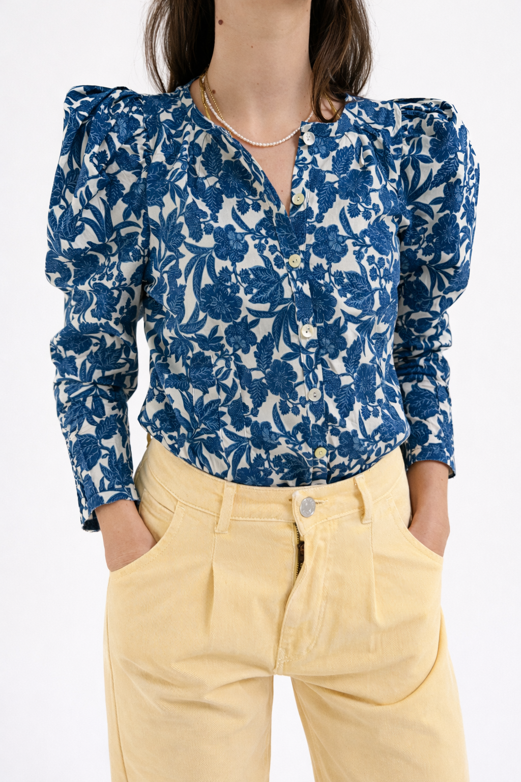 BLUSA FAROL BLEE AZUL