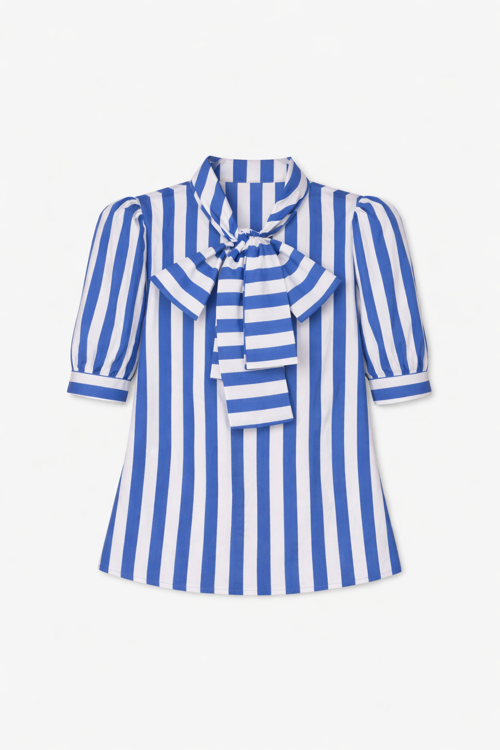 BLUSA LULU RAYAS AZUL
