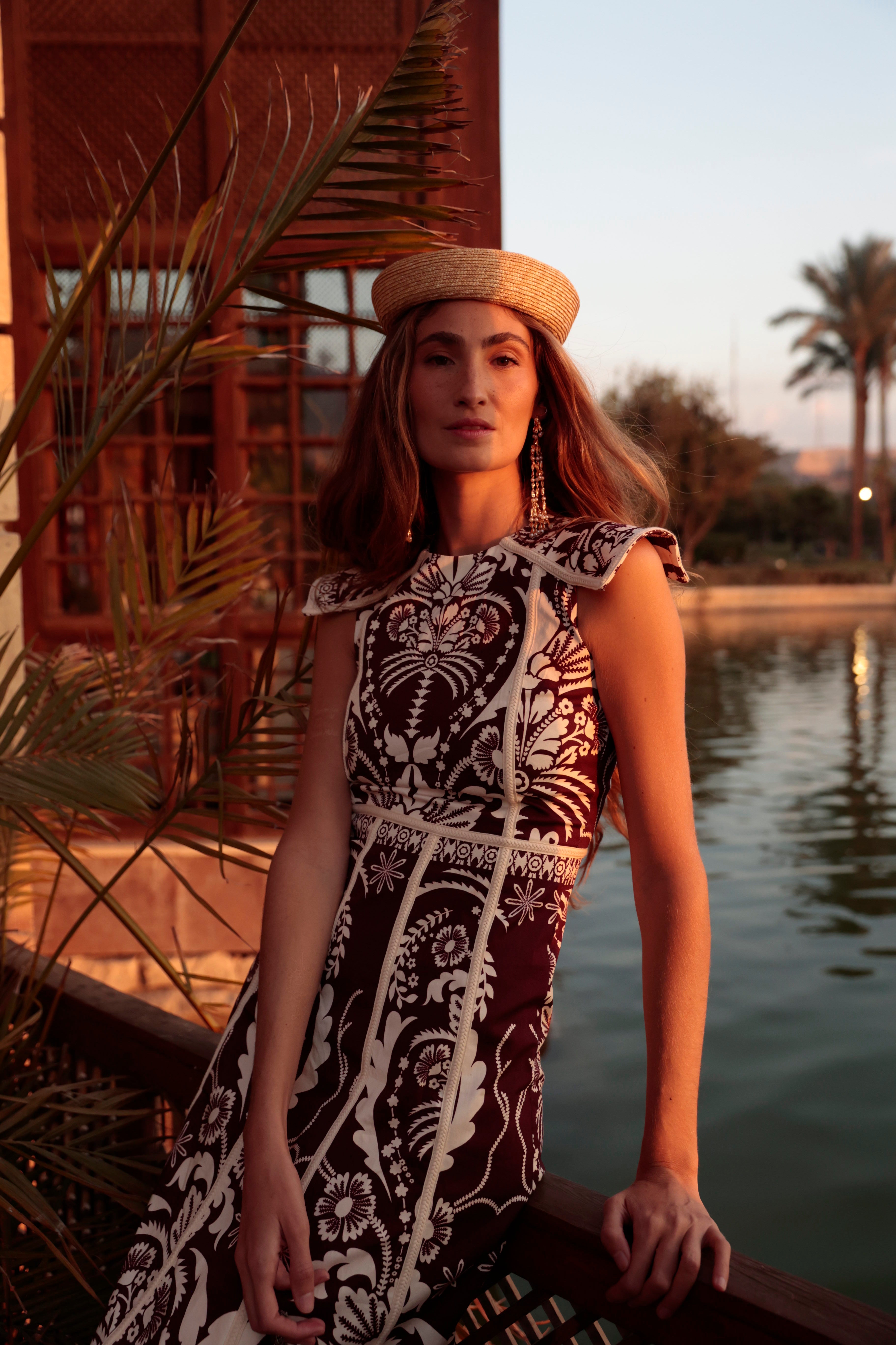 VESTIDO CHRISTIAN ITALIA BURGUNDY