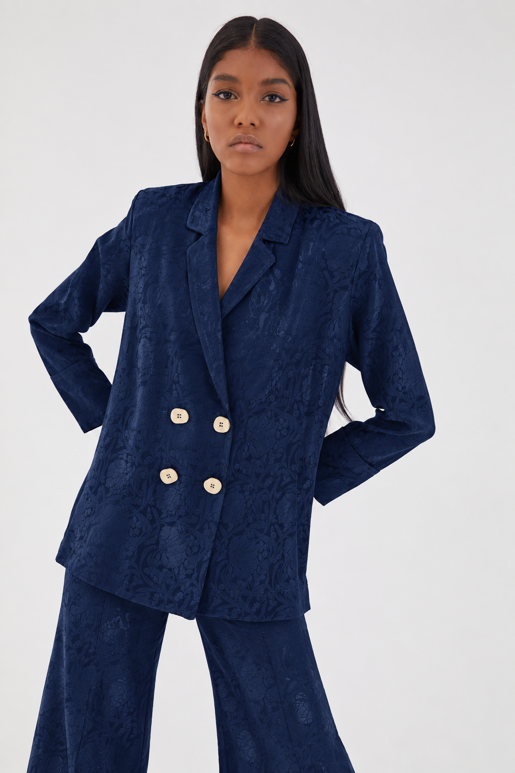 ICON JCQ RETRO NAVY JACKET