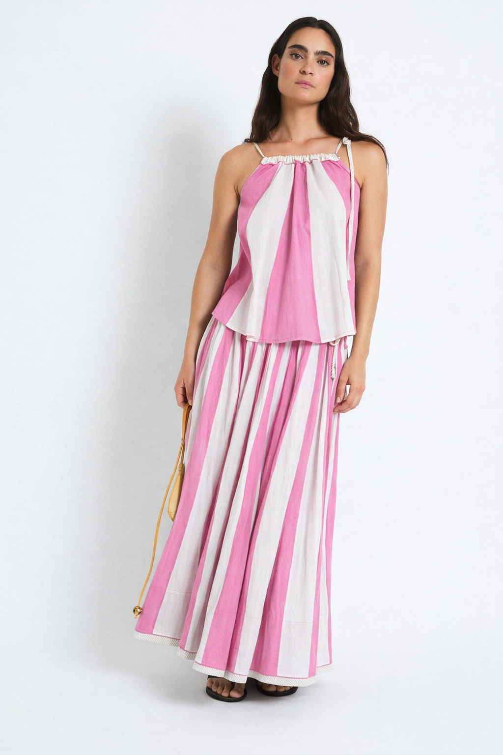 TOTAL LOOK CIRCO VOILE ROSA