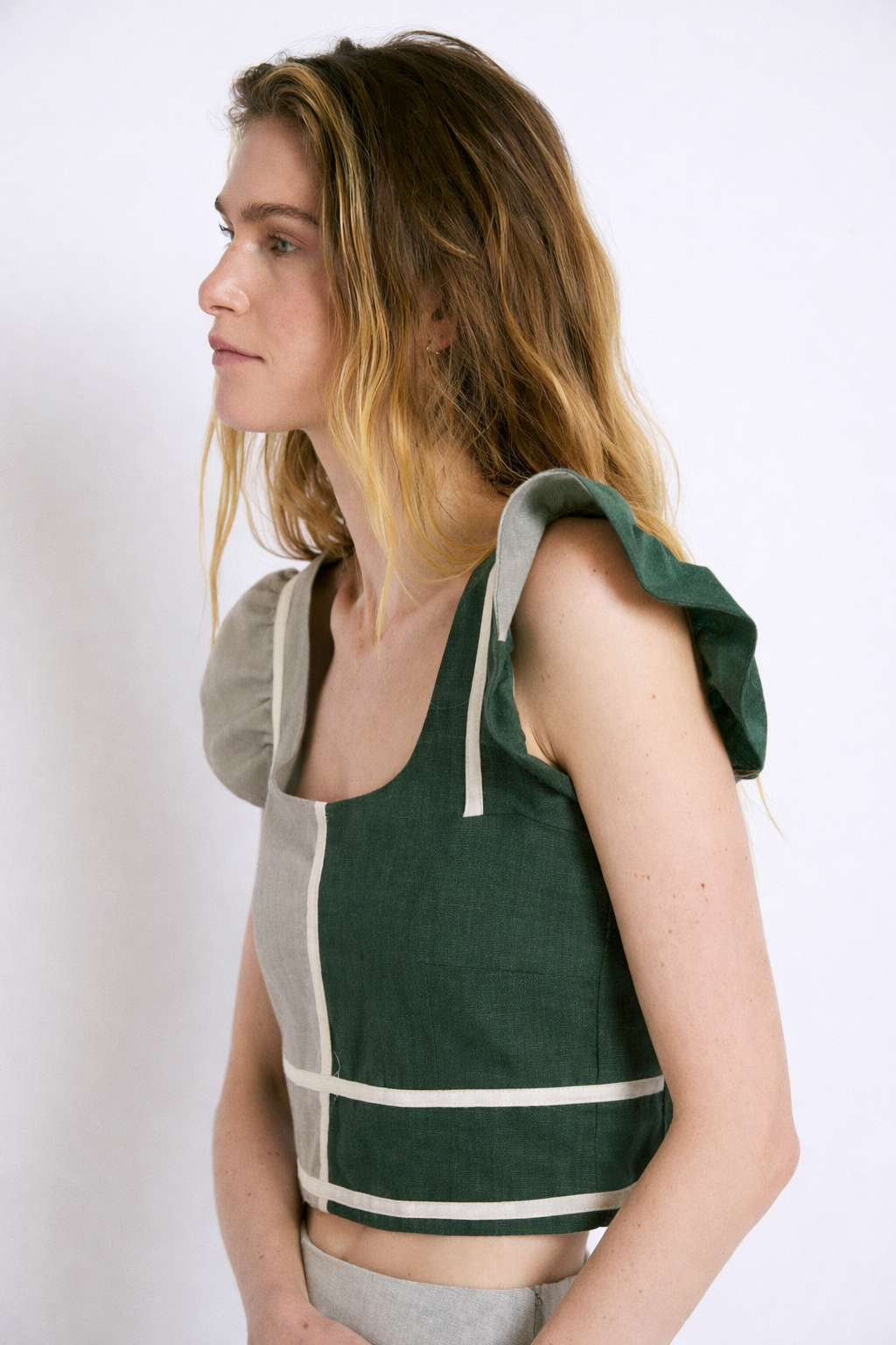 TOTAL LOOK DAMA LINO VERDE