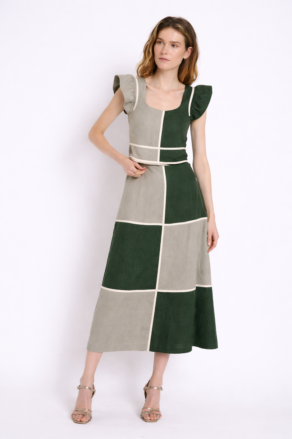 TOTAL LOOK DAMA LINO VERDE
