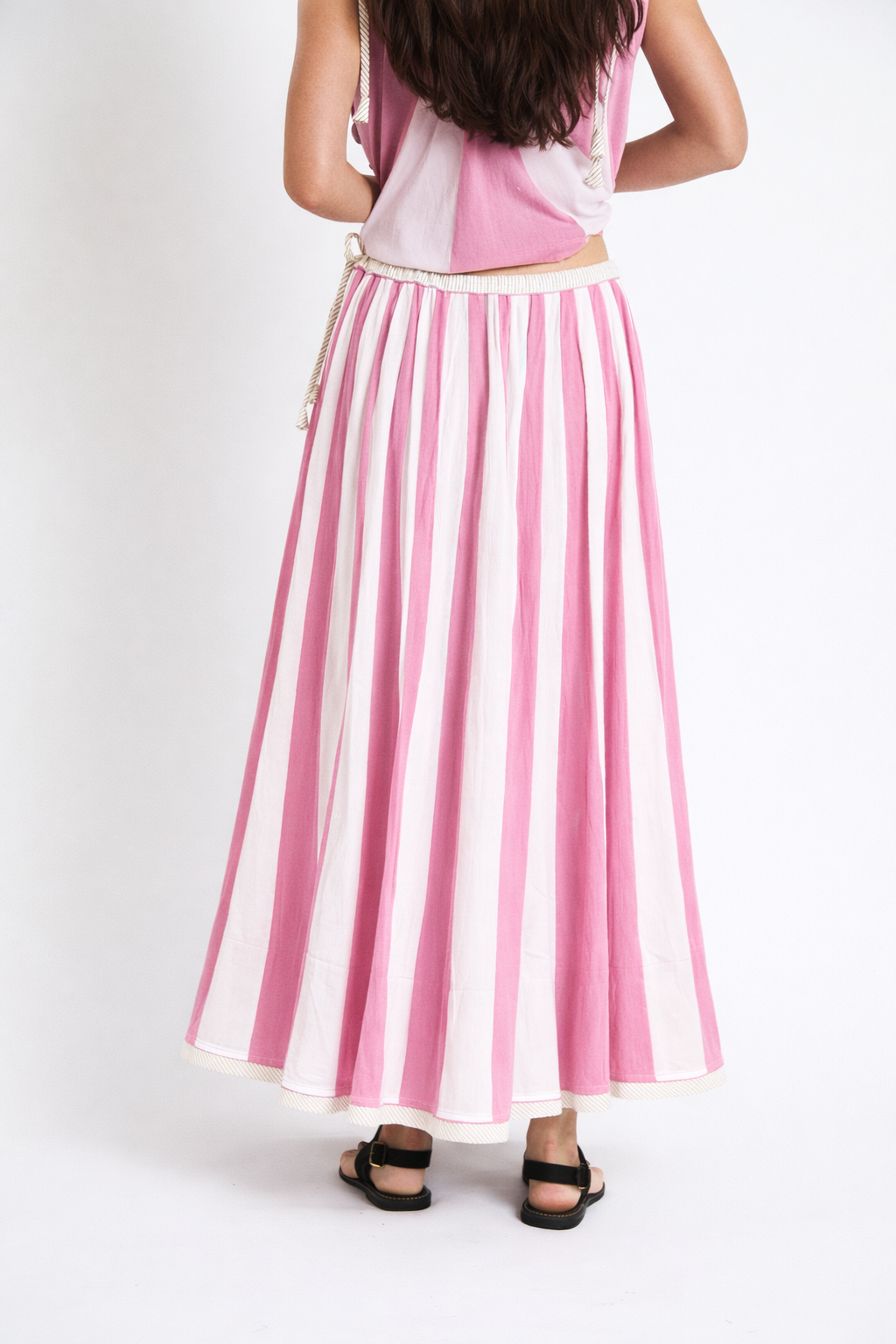 FALDA CIRCO VOILE ROSA
