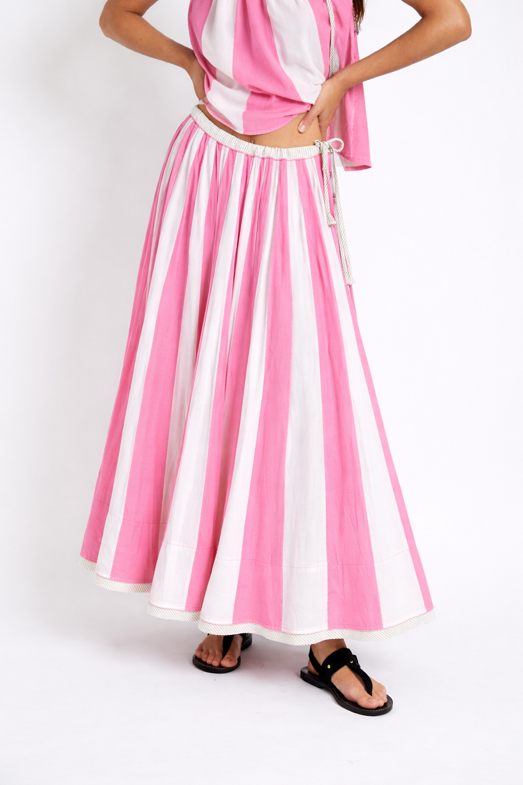 FALDA CIRCO VOILE ROSA