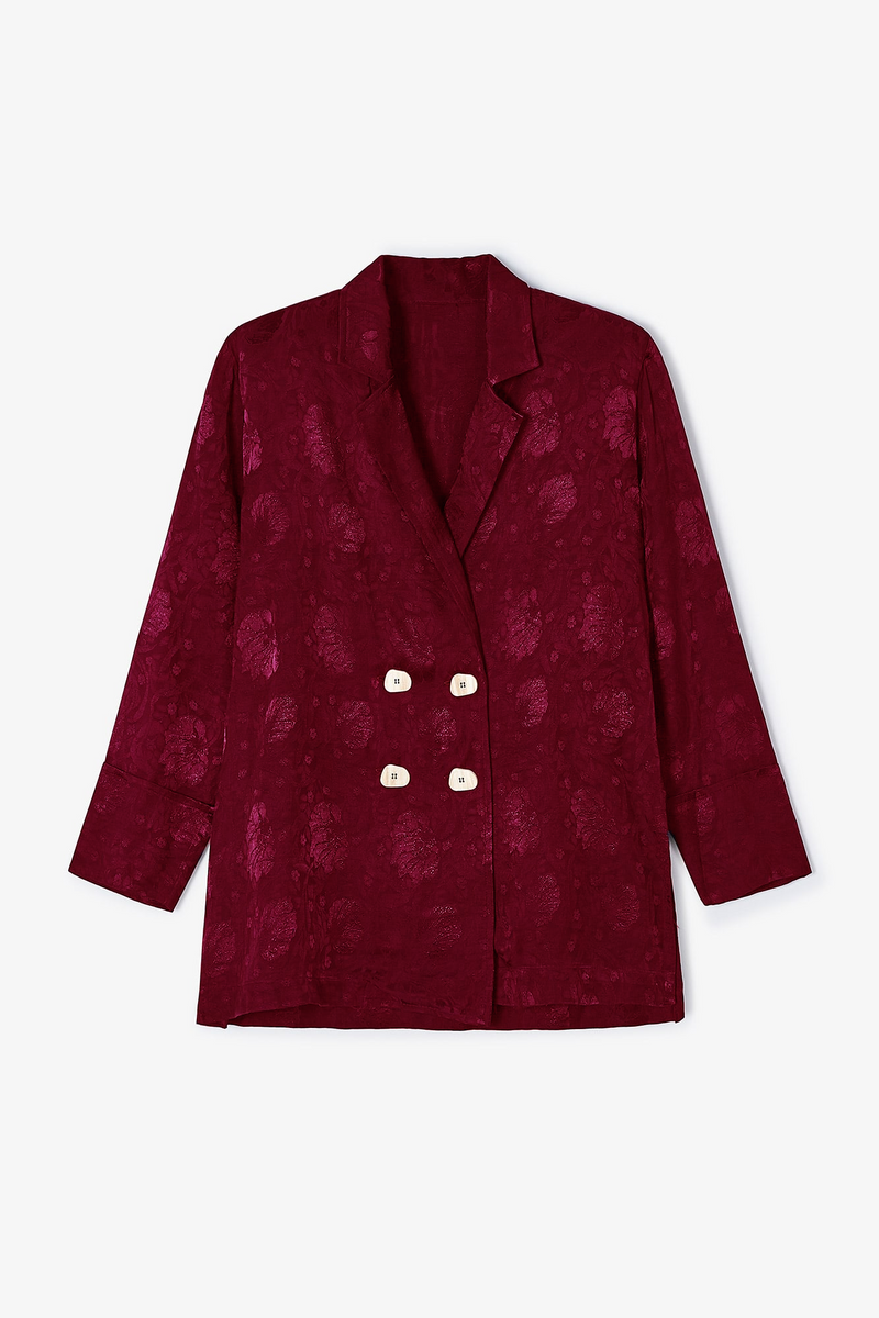 CHAQUETA ICON RETRO FRAMBUESA