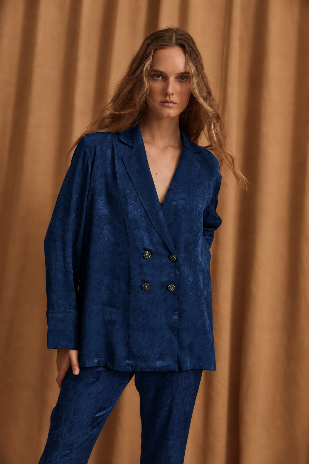 ICON JCQ RETRO NAVY JACKET