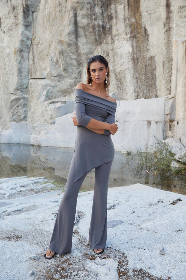 SESENTA LEAD KNITTED TROUSERS
