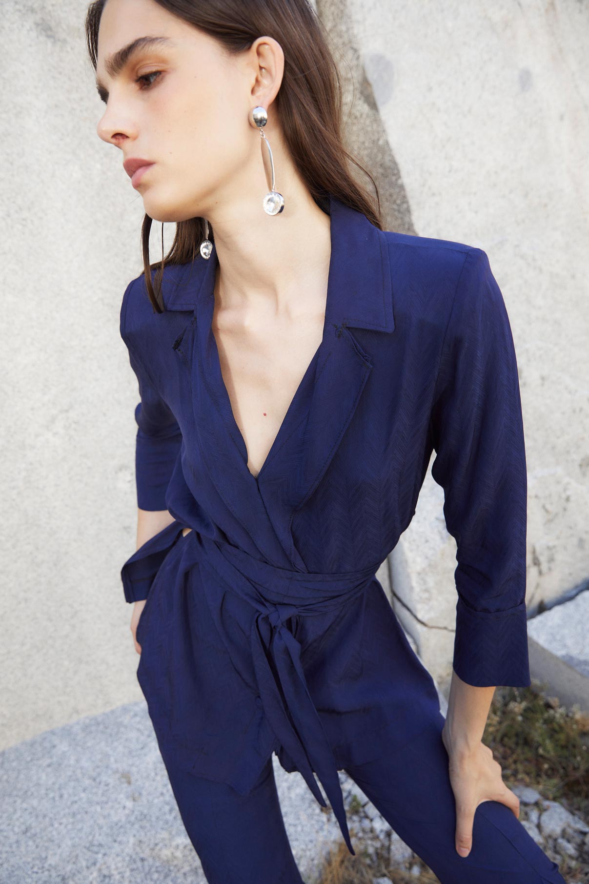 TOTAL LOOK LION JCQ ZIGZAG MARINE